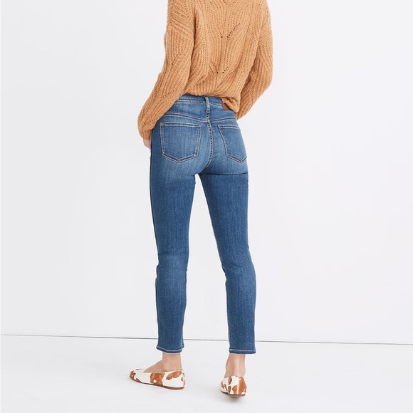 Madewell Stovepipe Jeans in Leman Wash: TENCEL™ Edition W 25 NWT $135 MB466 - Picture 4 of 9